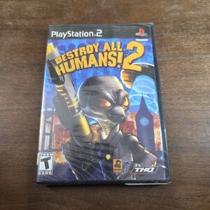 Destroy All Humans! 2  PlayStation 2 - Black Label Sealed